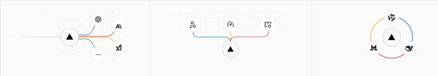 Vercel AI Gateway dashboard with model pricing and usage